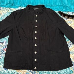 Women’s Baccini Cotton Button Up Jacket